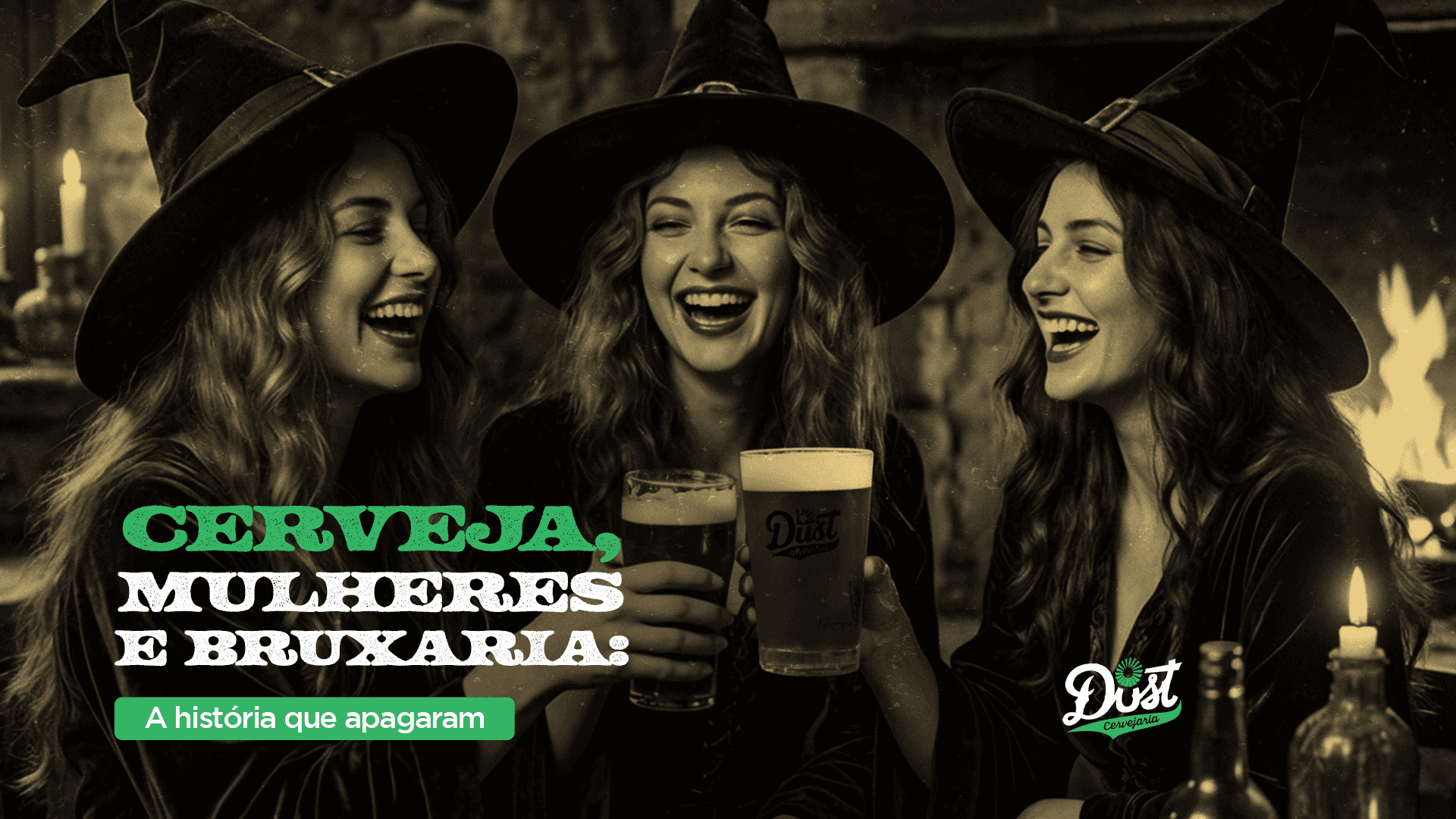 Cerveja, mulheres e bruxaria: a história que apagaram
