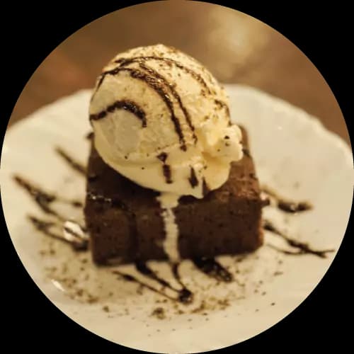 Brownie com Sorvete